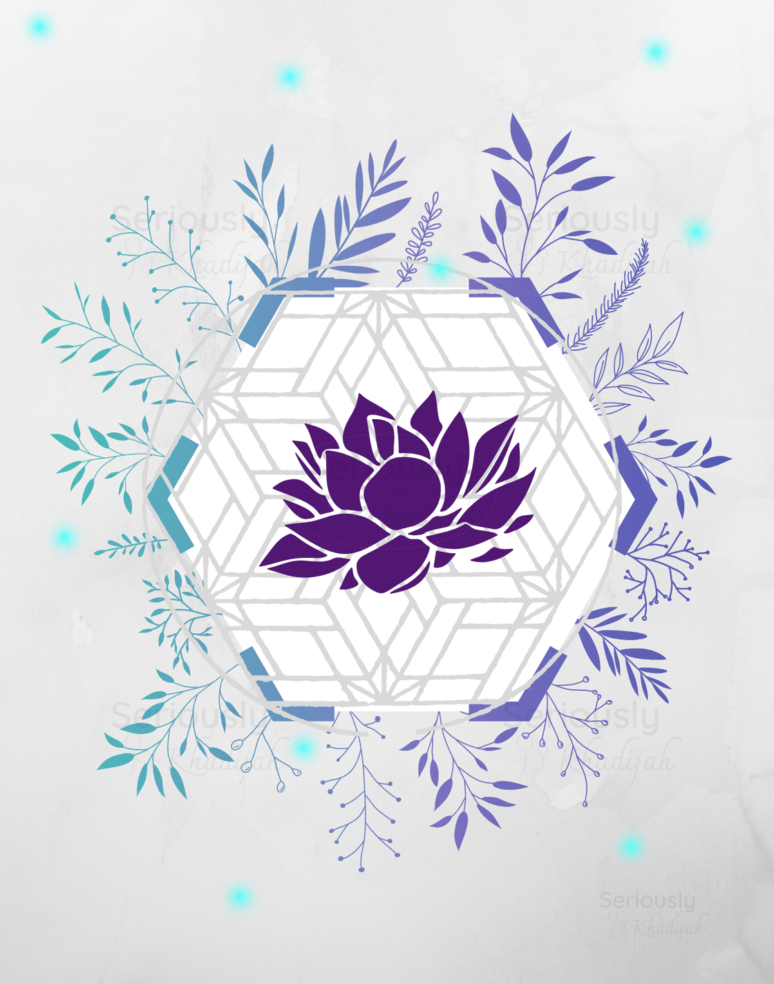 Image of Lotus Dreams: A Set of Three 8x10 Instant Download Art Prints 