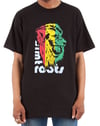 Rasta Lion Tee, Black