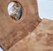 Image of  Vtg. Gucci Brown Suede Blondie Clutch