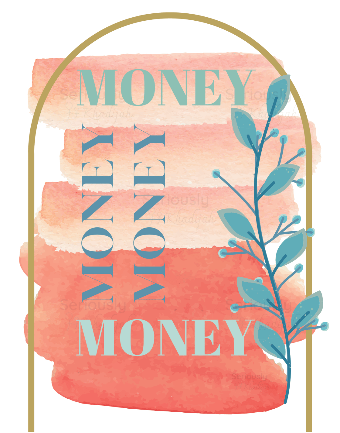 Image of Money Matters: A Set of Three 8x10 Abstract Digital Download Printables