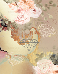 Image 1 of Money Matters: A Set of Three 8x10 Abstract Digital Download Printables