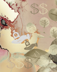 Image 3 of Money Matters: A Set of Three 8x10 Abstract Digital Download Printables