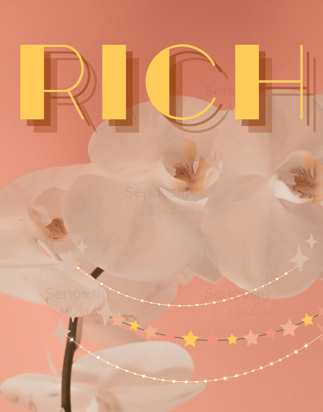 Image of Rich: A Beautiful 8x10 Instant Download Art Print