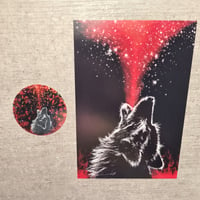 Image 1 of Wolf Sticker SET