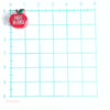 Teacher Apple Straw Topper 