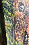 Hidden – Black-Capped Chickadee Painting 