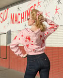 Image of Vday Pin Up Showgirl sweatshirt