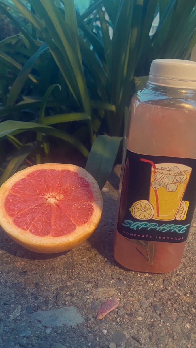 Image of Rosemary Grapefruit Lemonade 