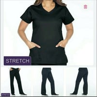 Image 1 of 2pc Stretchy Straight Leg Set