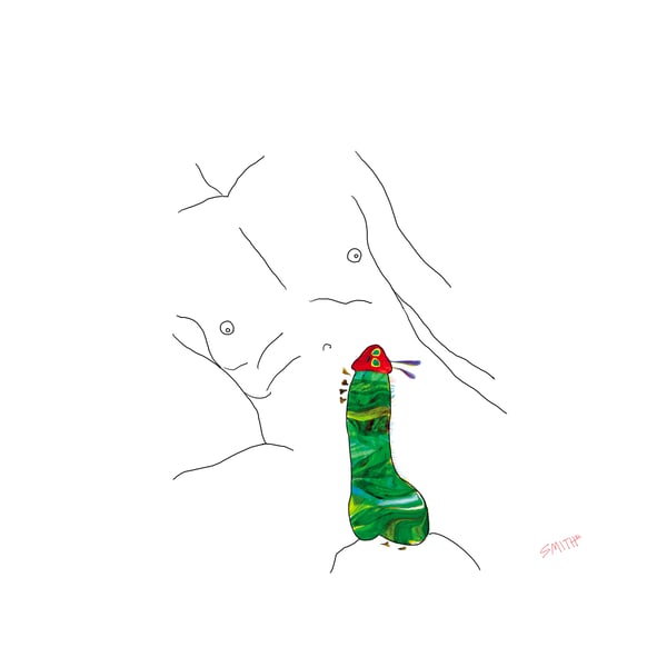 Image of Very Hungry Caterpillar Print