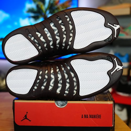 Image of Jordan 12 Retro SP A Ma Maniére Black 10.5M 12W