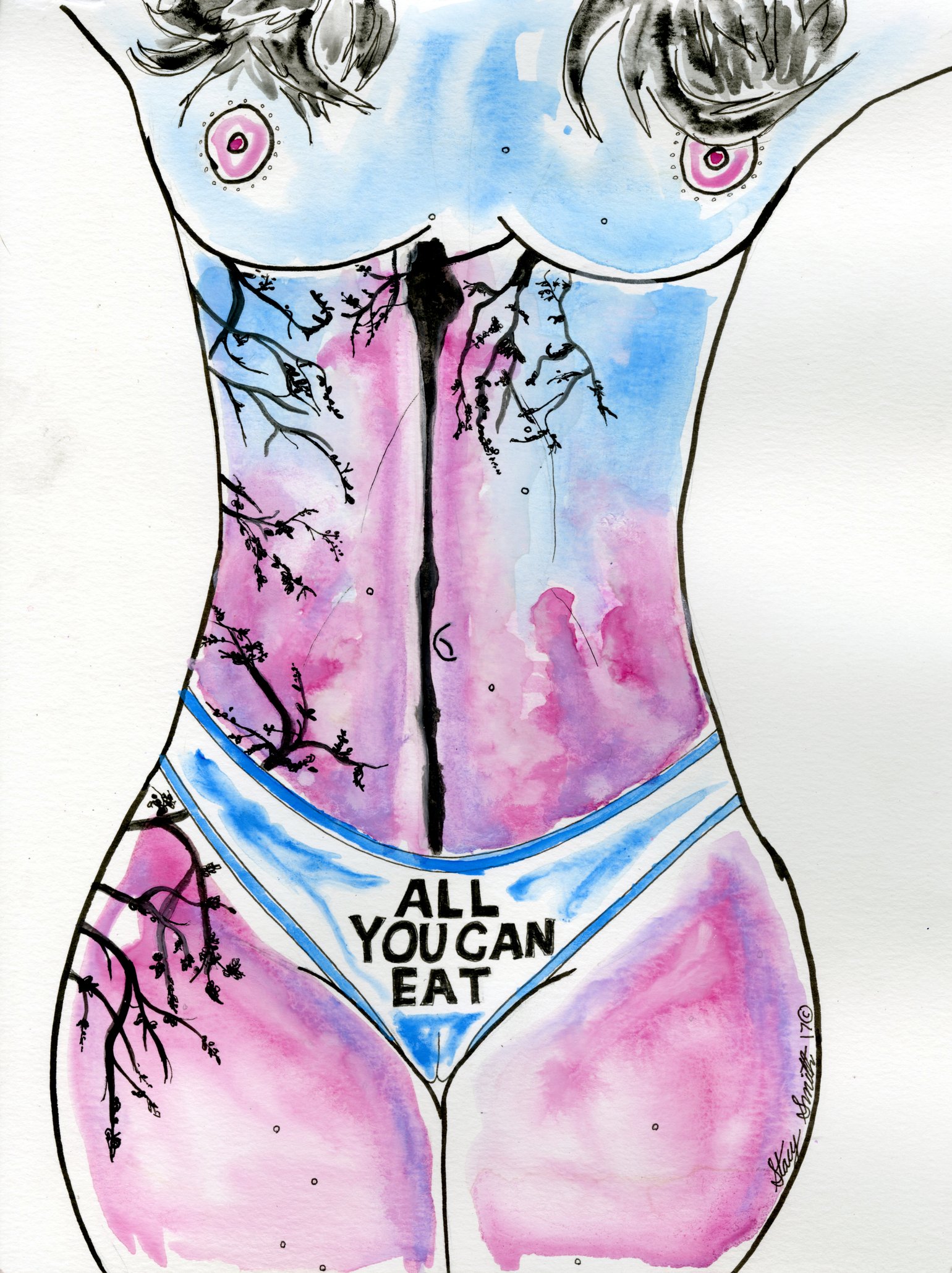 Image of All You Can Eat Print
