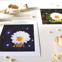 Image 4 of Daisy day and night print