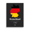 BUNDESREPUBLIK DEUTSCHLAND / FEDERAL REPUBLIC OF GERMANY - LIMITED EDITION POSTER