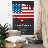 Image 4 of UNITED STATES OF AMERICA / USA - LIMITED EDITION FLAG