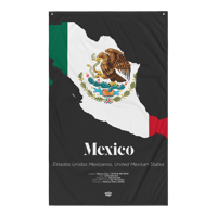 Image 1 of ESTADOS UNIDOS MEXICANOS / UNITED MEXICAN / MEXICO STATES - LIMITED EDITION FLAG