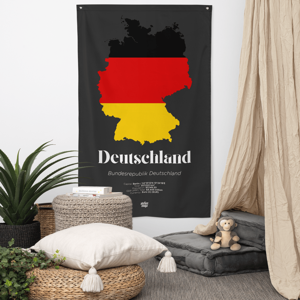 BUNDESREPUBLIK DEUTSCHLAND / FEDERAL REPUBLIC OF GERMANY - LIMITED EDITION FLAG