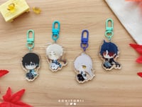 Image 3 of Honkai Star Rail Sitting Acrylic Keychains