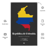 REPÚBLICA DE COLOMBIA / REPUBLIC OF COLOMBIA - LIMITED EDITION FLAG