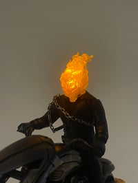 Image 1 of Marvel legends mezco ghost rider head sculpt