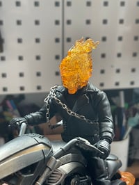 Image 4 of Marvel legends mezco ghost rider head sculpt
