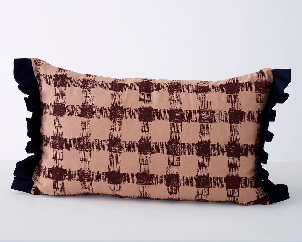 Image of Picnic Cushion in 6 colour-ways by Stoff Studio