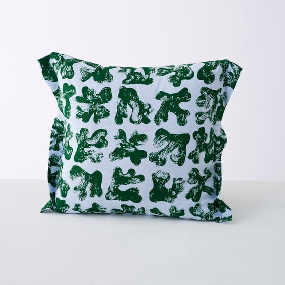 Image of Seaweed Cushion in 3 colour-ways by Stoff Studio
