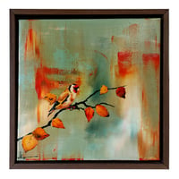 Image 1 of Original Canvas - Goldfinch - 30cm x 30cm