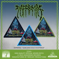 SAPREMIA - Subconscious Existence - Cover Artwork Patch