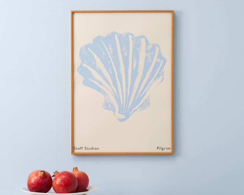Image of Pilgrim Poster Pair C in Cream by Stoff Studio