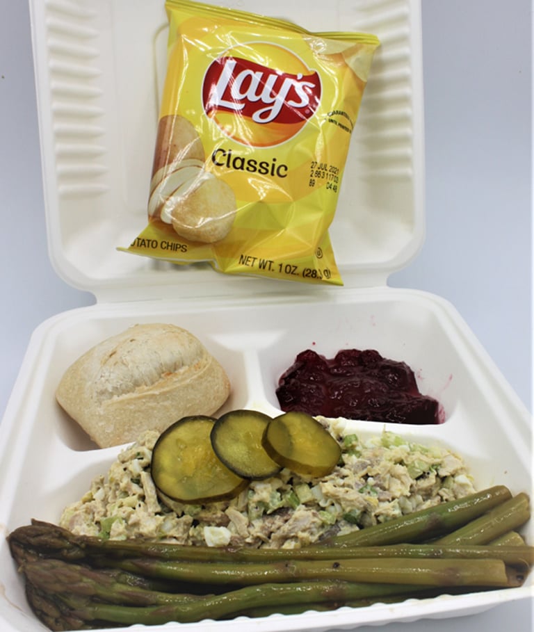 Image of Veggie Chix'n Salad Dinner "To Go" June 7th - Pick Up 5pm - 5:30pm