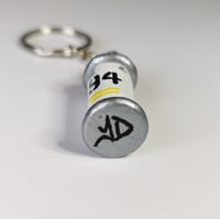 Image 3 of Spraycan keyring (Black)