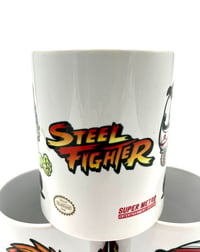 Image 2 of ''Steel Fighter '' Coffee Mug - BLS Blanka Vs ICE Ryu