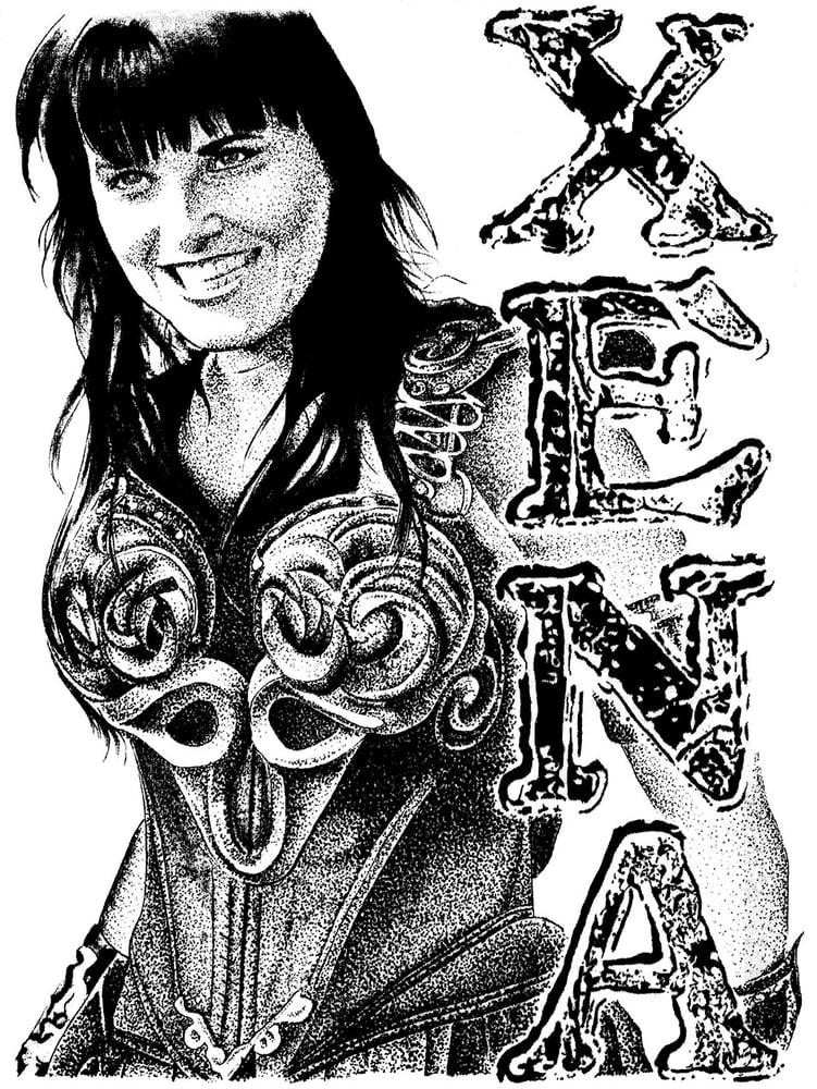 Image of XENA - POSTER