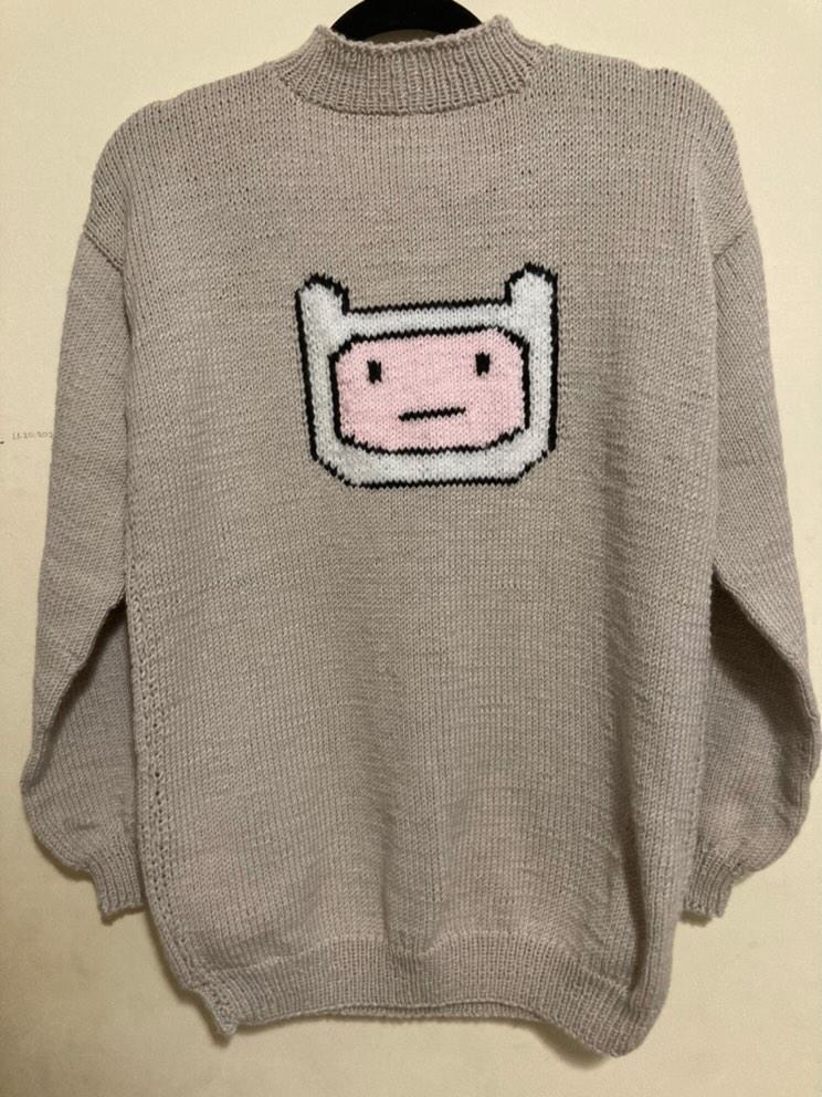 Image of Handmade Face Sweater ( FREE SHIPPING )
