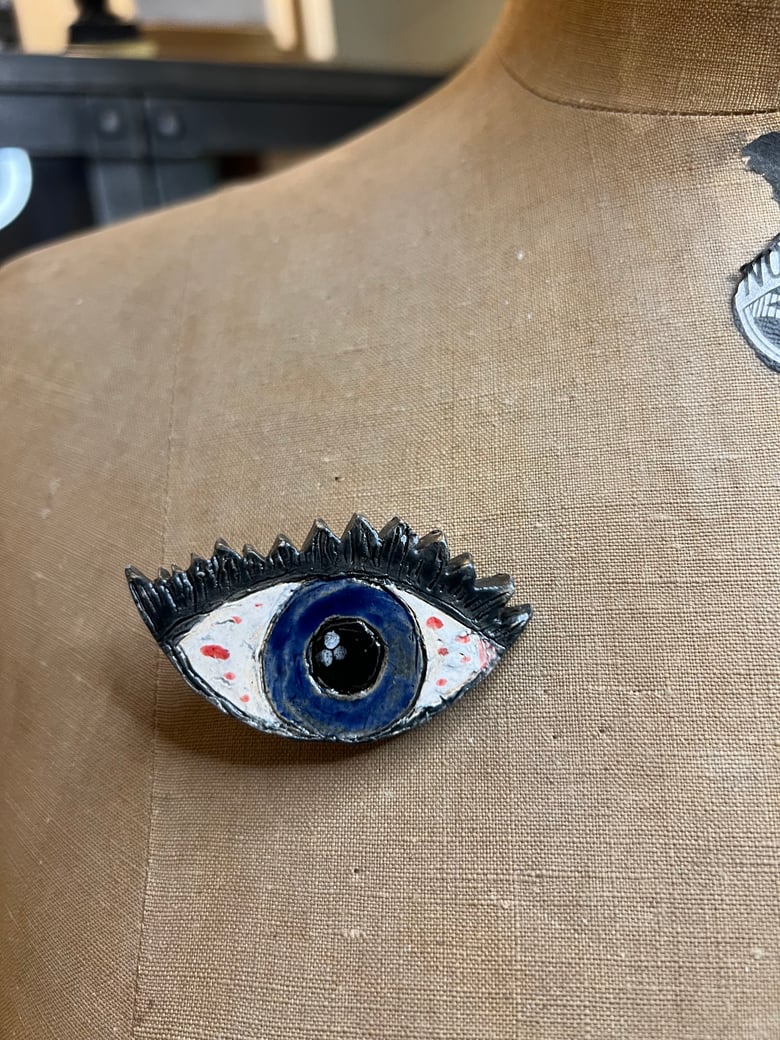 Image of Eyeball Brooch III