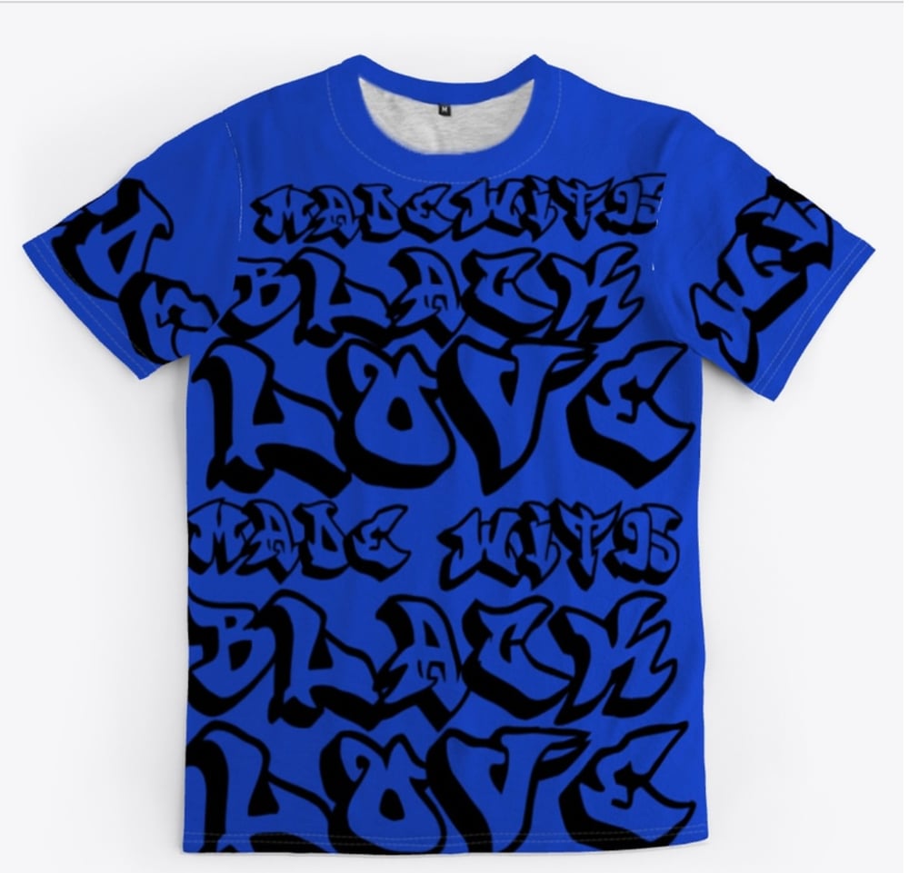 Image of Black Love [all over] tee