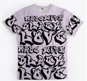 Black Love [all over] tee