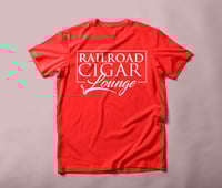 Classic Railroad Tee - Red (Large Logo)