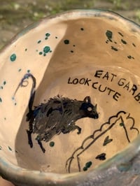 Image 2 of Eat garbage. look cute bowl