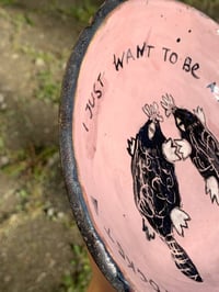 Image 3 of i just want to be a mole and live in your pocket plate