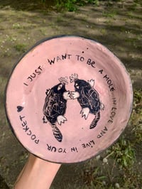 Image 1 of i just want to be a mole and live in your pocket plate