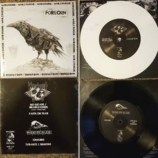 War//Plague - Warwound split 7" & CD