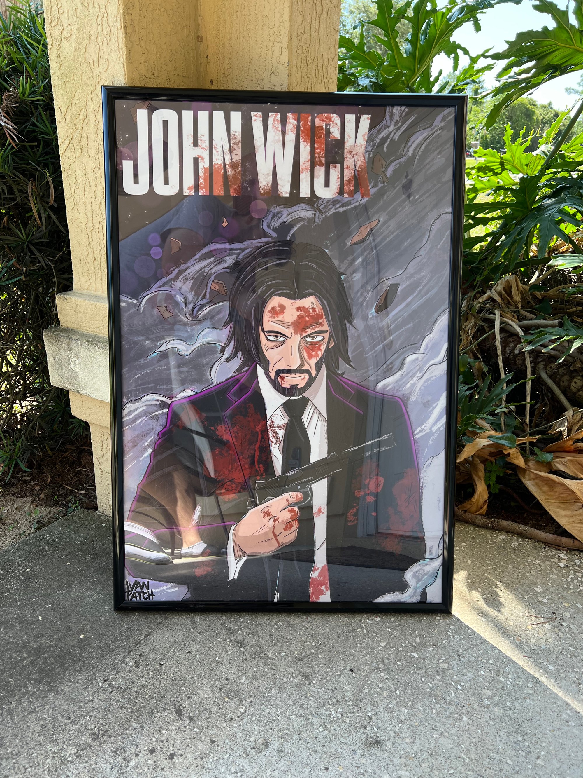 額縁 Displate JohnWick Limited Edition Poster 額縁 Displate 額縁 Displate JohnWick Limited Edition Poster 額縁 Displate