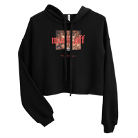 Image 3 of "MASK OFF" - WOMEN'S Ring-Spun Cotton Crop Hoodie