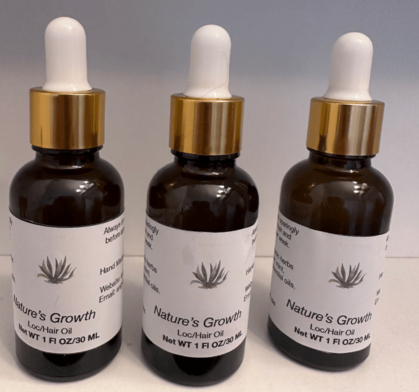 Image of Nature's Growth - Loc/Hair Oil