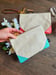 Image of Zip Up Canvas Wristlets