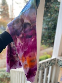 Image 3 of Large Live Fast Eat Trash Tie Dye Hoodie 1