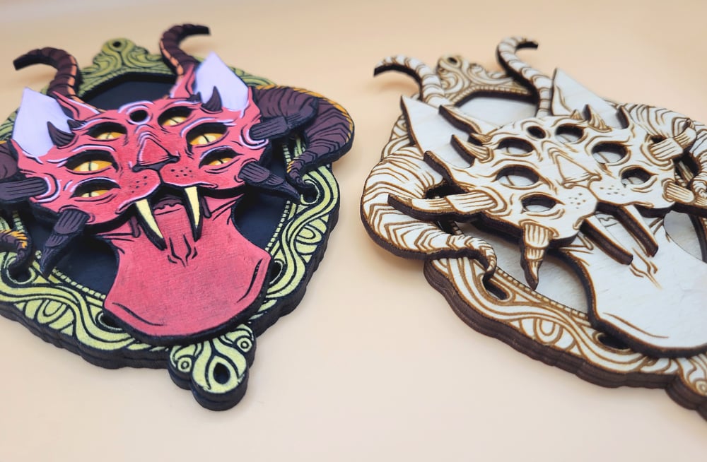 Mini Hellcat Wooden Wall Art or Magnet