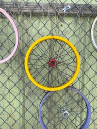 Image 1 of Colorful Bicycle Rims (For Crafting)